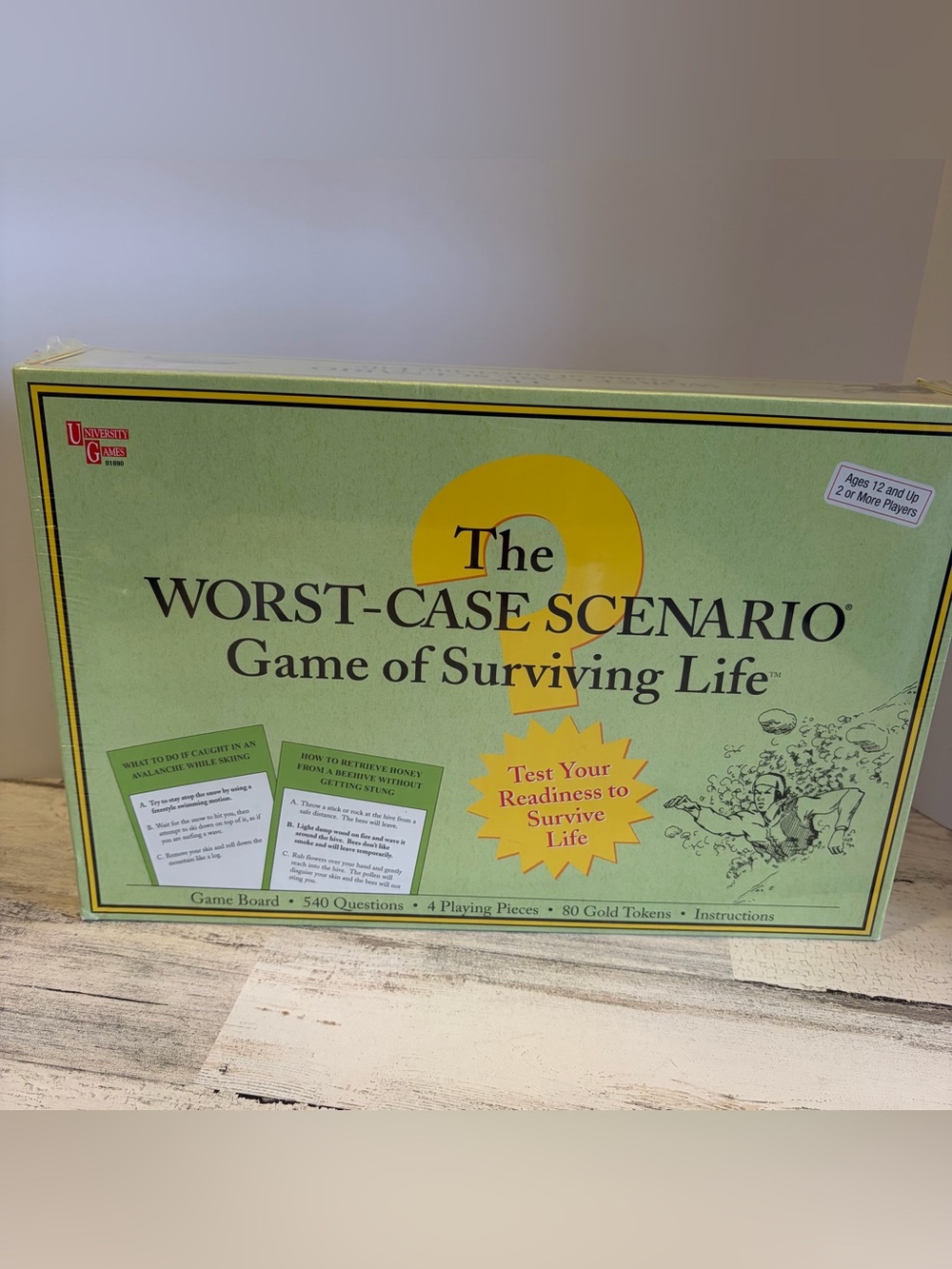 The Worst-Case Scenario Game of Surviving Life Board Game NEW
